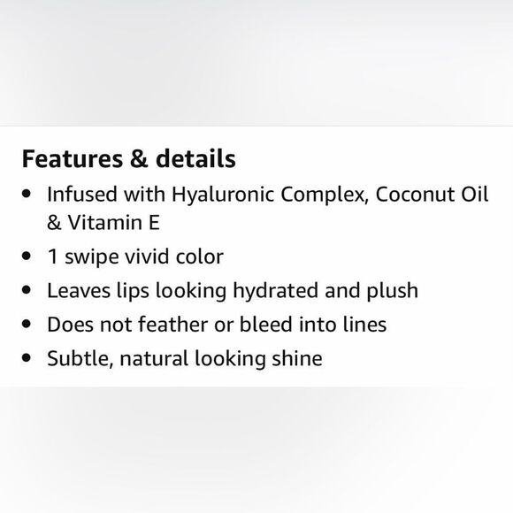 NEW … COVERGIRL “Simply Ageless” Moisture Renew Lipstick - Picture 5 of 8